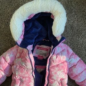 Toddler Snowsuit with Matching Jacket